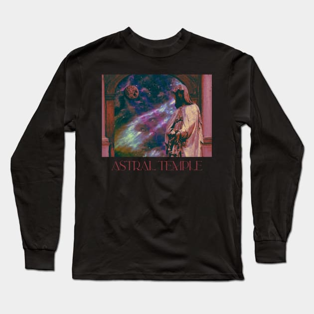 Astral Temple (text version) Long Sleeve T-Shirt by RAdesigns